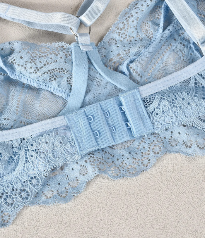 New! Embroidered Lingerie Sets