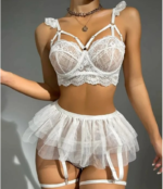 New! Embroidered Lingerie Sets