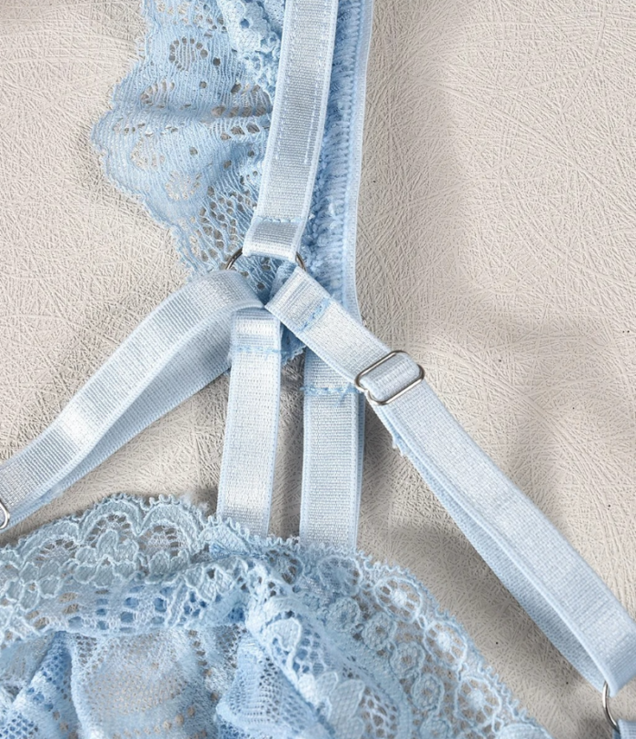 New! Embroidered Lingerie Sets