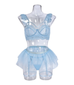 New! Embroidered Lingerie Sets