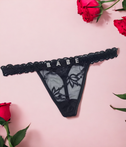 Custom Lace Thong