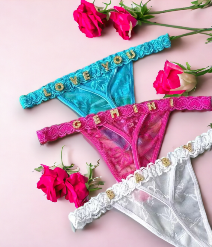 Custom Lace Thong