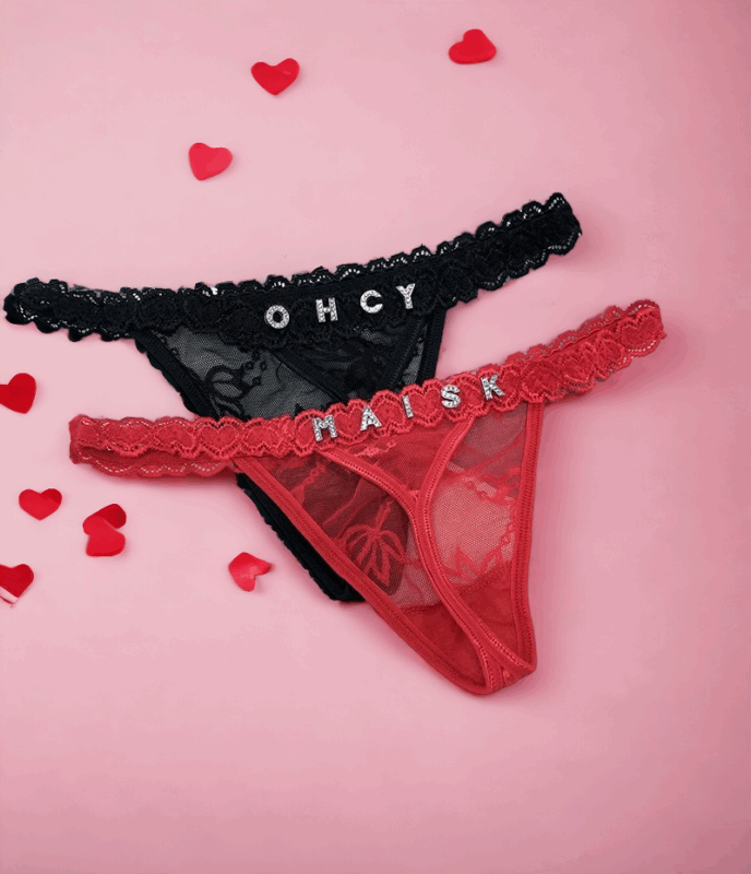 Custom Lace Thong