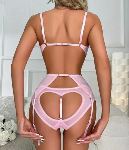 Never Be Yours 4 Piece Garter Set
