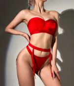 Never Ever 3 Piece Garter Set