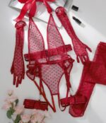 No Love Just Lust Mesh Teddy