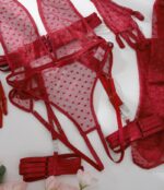 No Love Just Lust Mesh Teddy