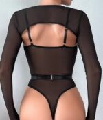 Sheer Mesh Teddy