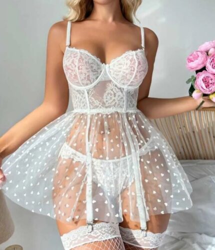 True Love Mesh Babydoll