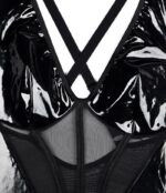 Wet Look and Mesh Teddy